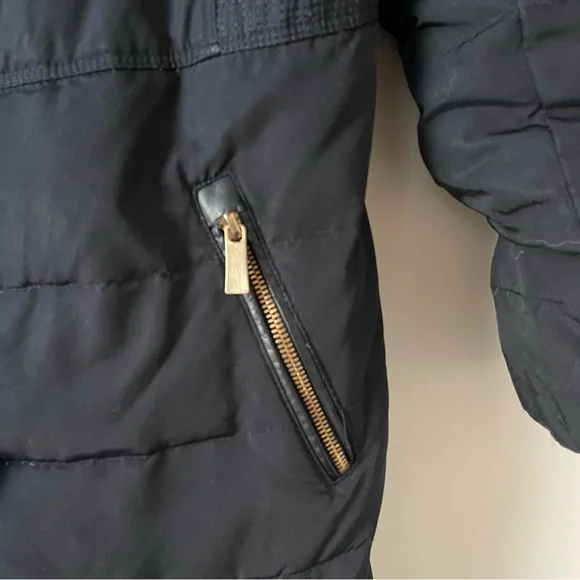 ZARA Down Feather Long Puffer Jacket Winter Trench - Picture 3 of 11